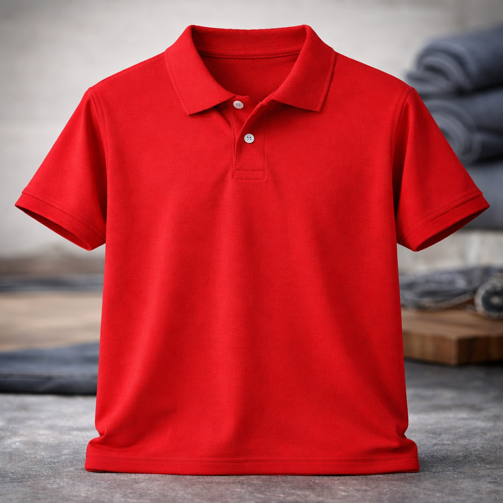 Polycotton Polo T-Shirt